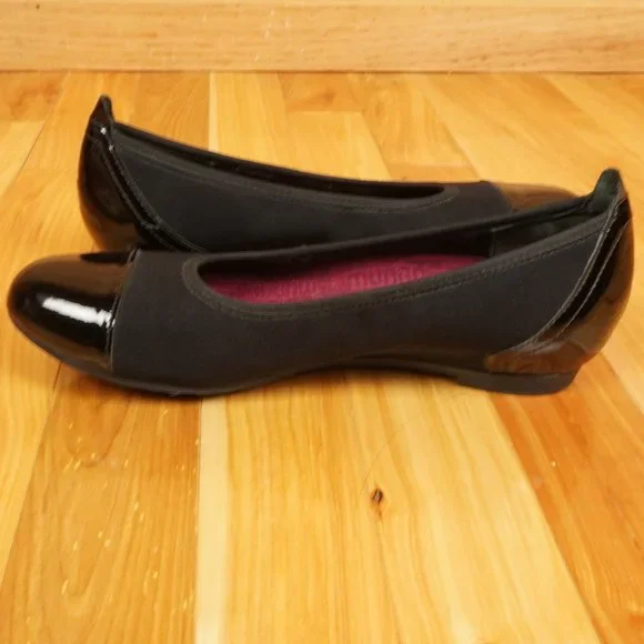 Munro Black Henlee Slip On Dress Flats Size 6.5N - Picture 8 of 10
